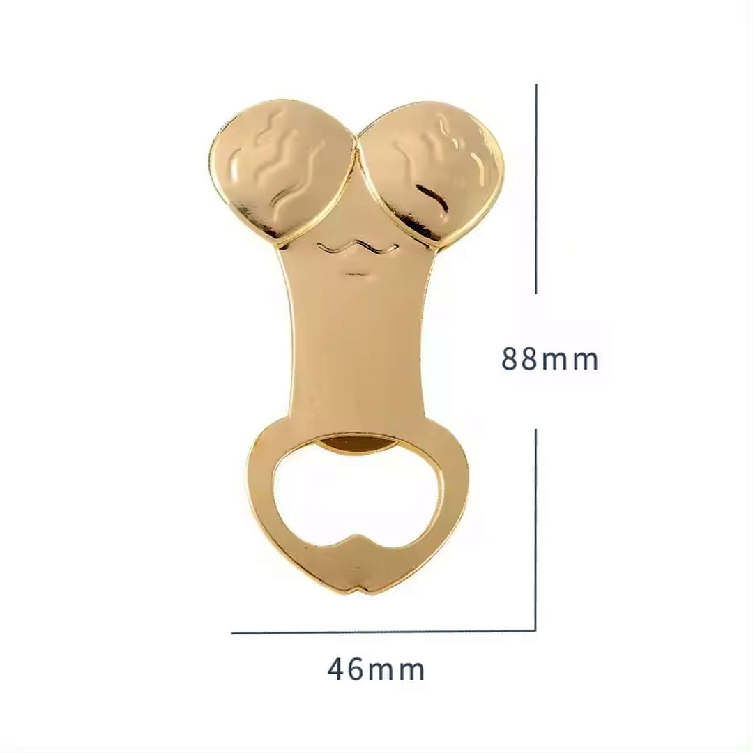 Penis Willy Bottle Opener Gold Fun Party Gift Wedding Christmas Halloween Bachelorette Party