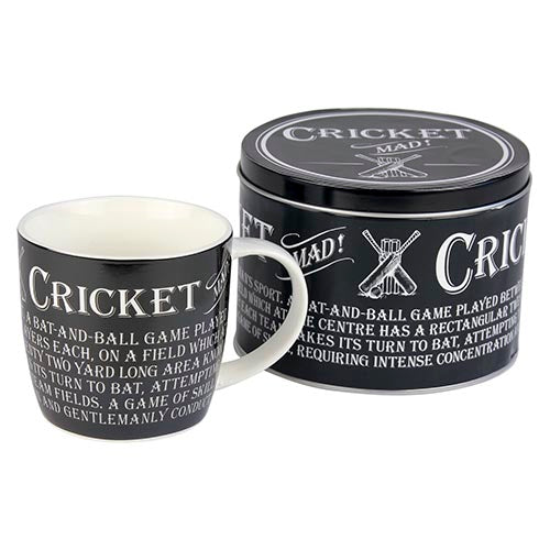 Cricket Mug in Tin