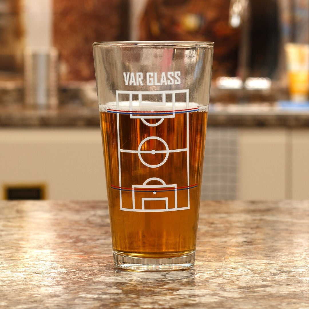 VAR Beer Glass Drinking Game - The Ultimate Beer Glass Drinking Game: Test Your Skills and Embrace the Chaos of VAR!