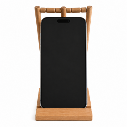 Mini Cricket Wicket Stand for Mobile Phone with Mini Bat, Decanter and Photo Frame