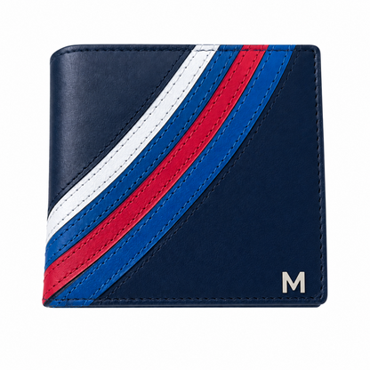 SPORTGIFTZ Red White and Blue Motorsport Wallet