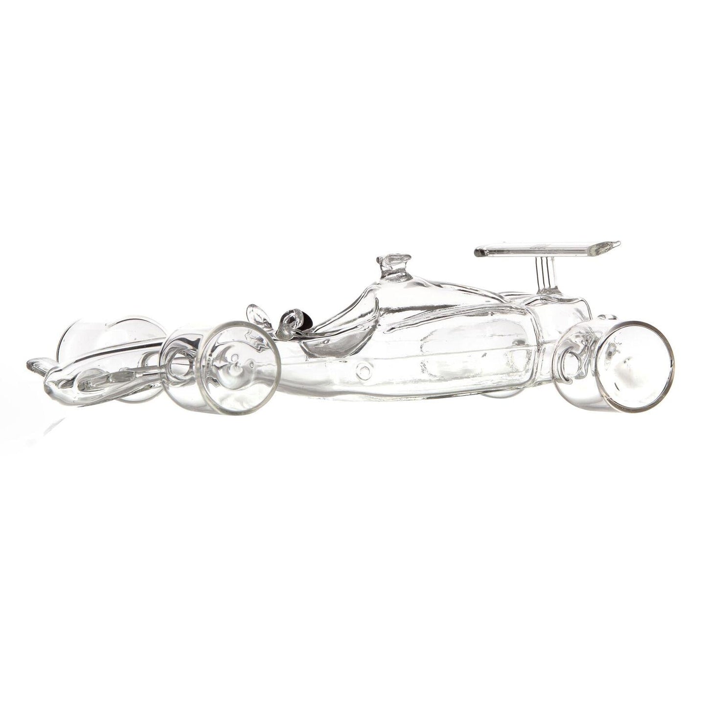 Racing Car Whisky Decanter | 400ml Capacity | Inspired by 70s & 80s Racing Cars | Includes Glass Ball Stopper & Funnel