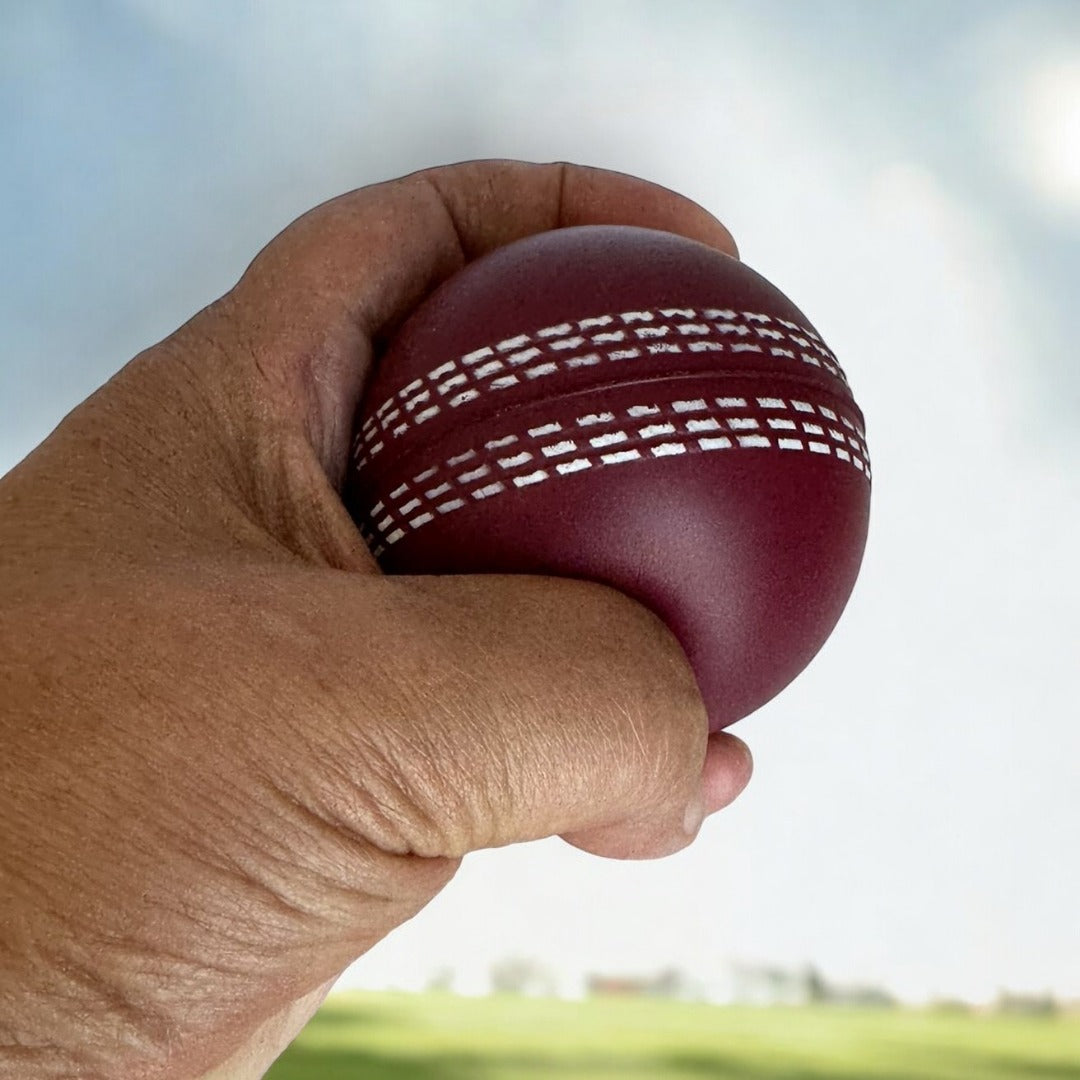 CRICKET-GIFTS - Large Cricket Ball Squeezy Stress Ball | Relieve Tension & Improve Focus