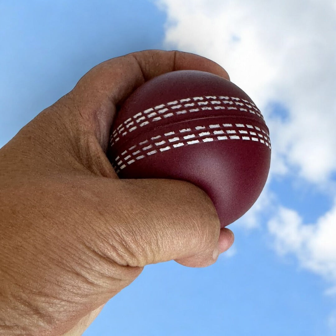 CRICKET-GIFTS - Large Cricket Ball Squeezy Stress Ball | Relieve Tension & Improve Focus