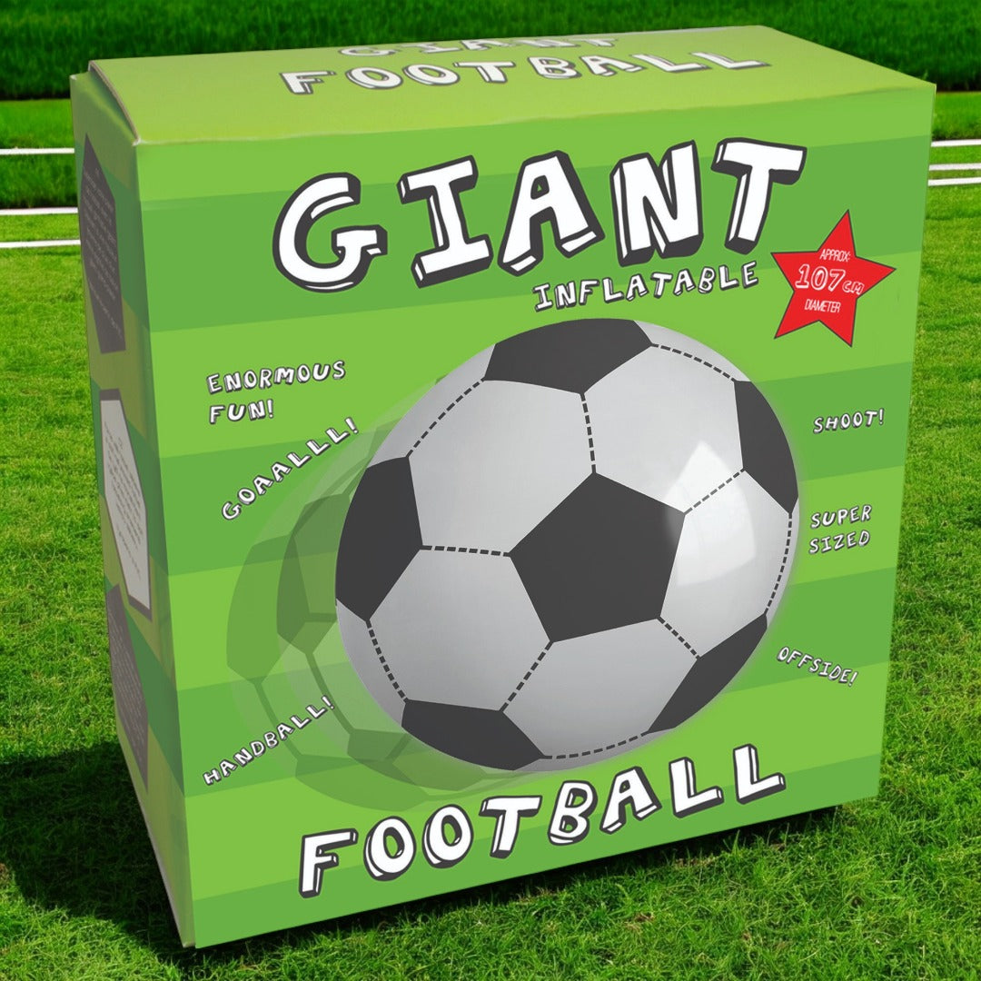 Giant Inflatable Football ? Enormous Fun for Outdoor Play! 105cm Wide!