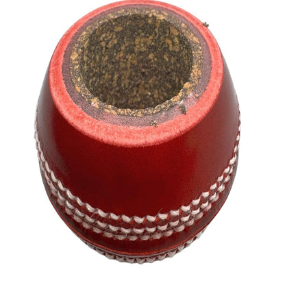CRICKET-GIFTS - Cricket Ball Pen and Pencil Holder | Cork & Rubber Core | Ideal Desk Accessory for Cricket Enthusiasts