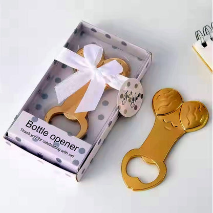 Penis Willy Bottle Opener Gold Fun Party Gift Wedding Christmas Halloween Bachelorette Party