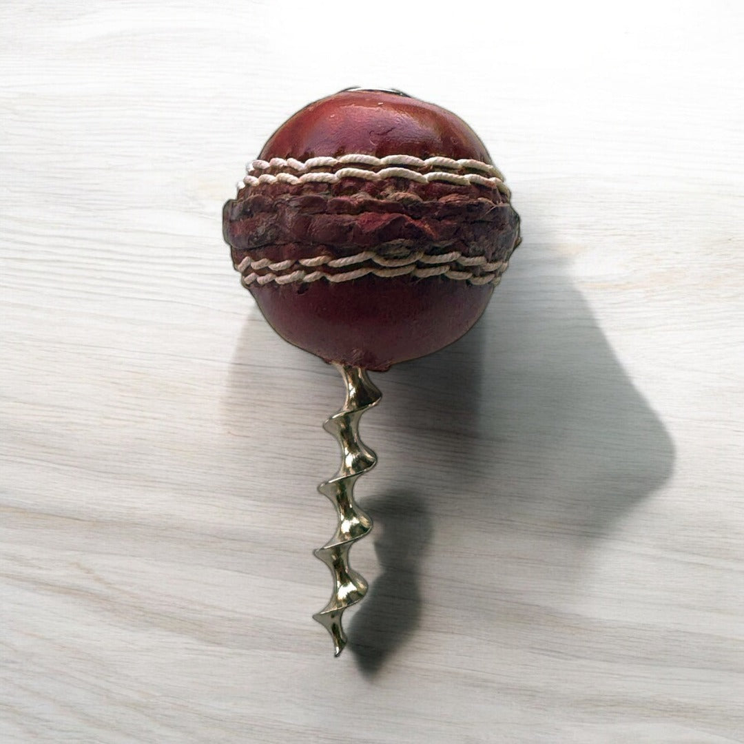 Mini Cricket Ball Wine Opener