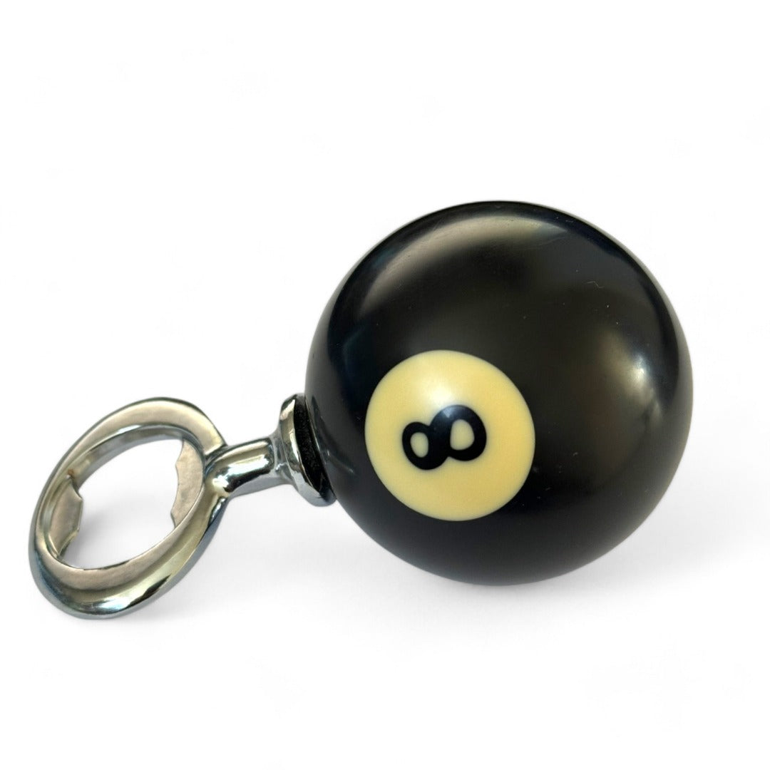 SPORTGIFTZ 8 Ball Bottle Opener Unique Pool Ball Design ? Durable and Stylish Bar Accessory for Beer and Soda Bottles ? Perfect Gift for Billiards and Sports Lovers