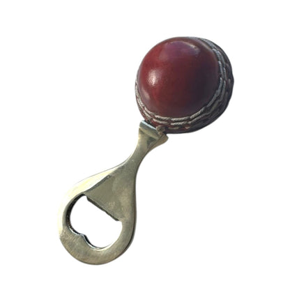CRICKET-GIFTS Mini Cricket Ball Bottle Opener ? Unique Sports-Themed Bottle Opener Crafted from a Mini Cricket Ball