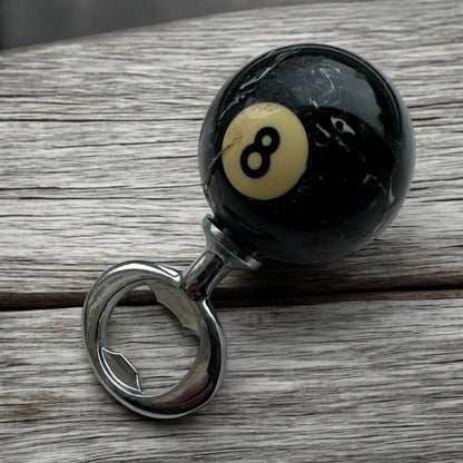 Sportgiftz 8 Ball Bottle Opener | Fun Pool Ball Design, Heavy-Duty Bottle Opener