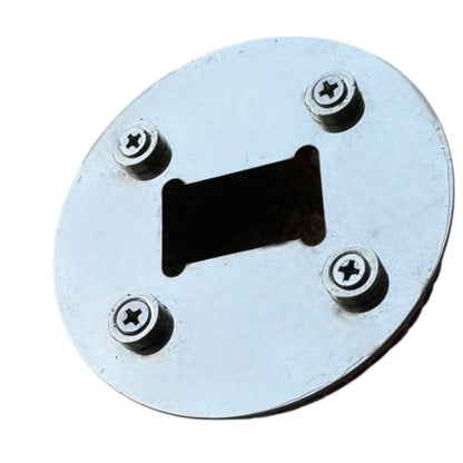 CRICKET-GIFTS - Half Cricket Ball Bottle Opener | Multipurpose Fridge Magnet & Paperweight | Durable Metal