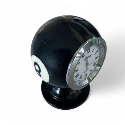 SPORTGIFTZ Pool 8 Ball Desktop Clock
