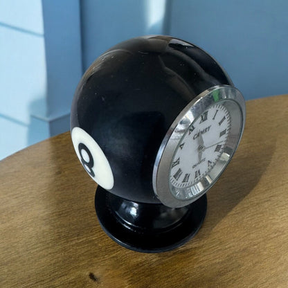 SPORTGIFTZ Pool 8 Ball Desktop Clock