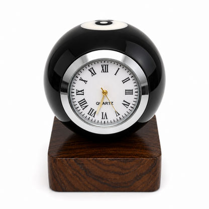 SPORTGIFTZ Pool 8 Ball Desktop Clock