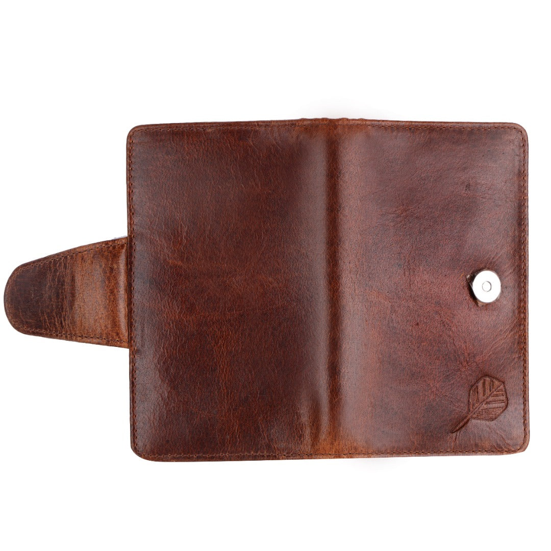 SPORTGIFTZ The Ultimate Buffalo Leather Darts Wallet - Brown