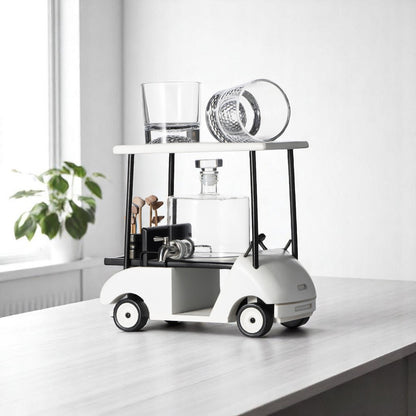 Golf Buggy Decanter Set with Glasses