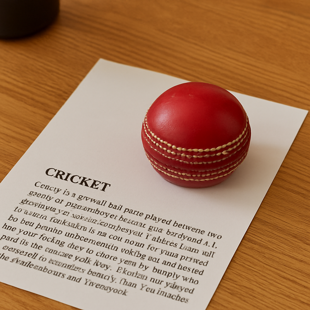 CRICKET-GIFTS Real Cricket Ball Paperweight Hand Made