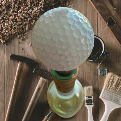 SPORTGIFTZ - Golf Ball Wine & Spirits Bottle Stopper | Genuine Golf Ball | Fits 20mm Neck Bottles | Hand Made