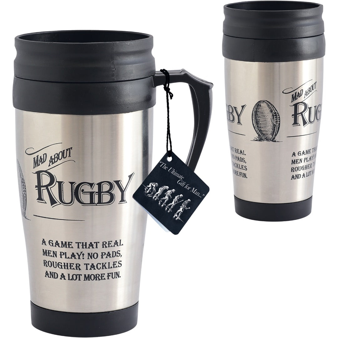 Rugby Stainless Steel Travel Mug one Colour 7 fl.oz.