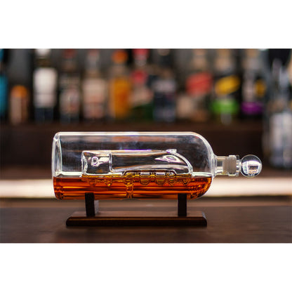 Train in a Bottle Decanter 75cl capacity - A4 Gresley Class - Mallard