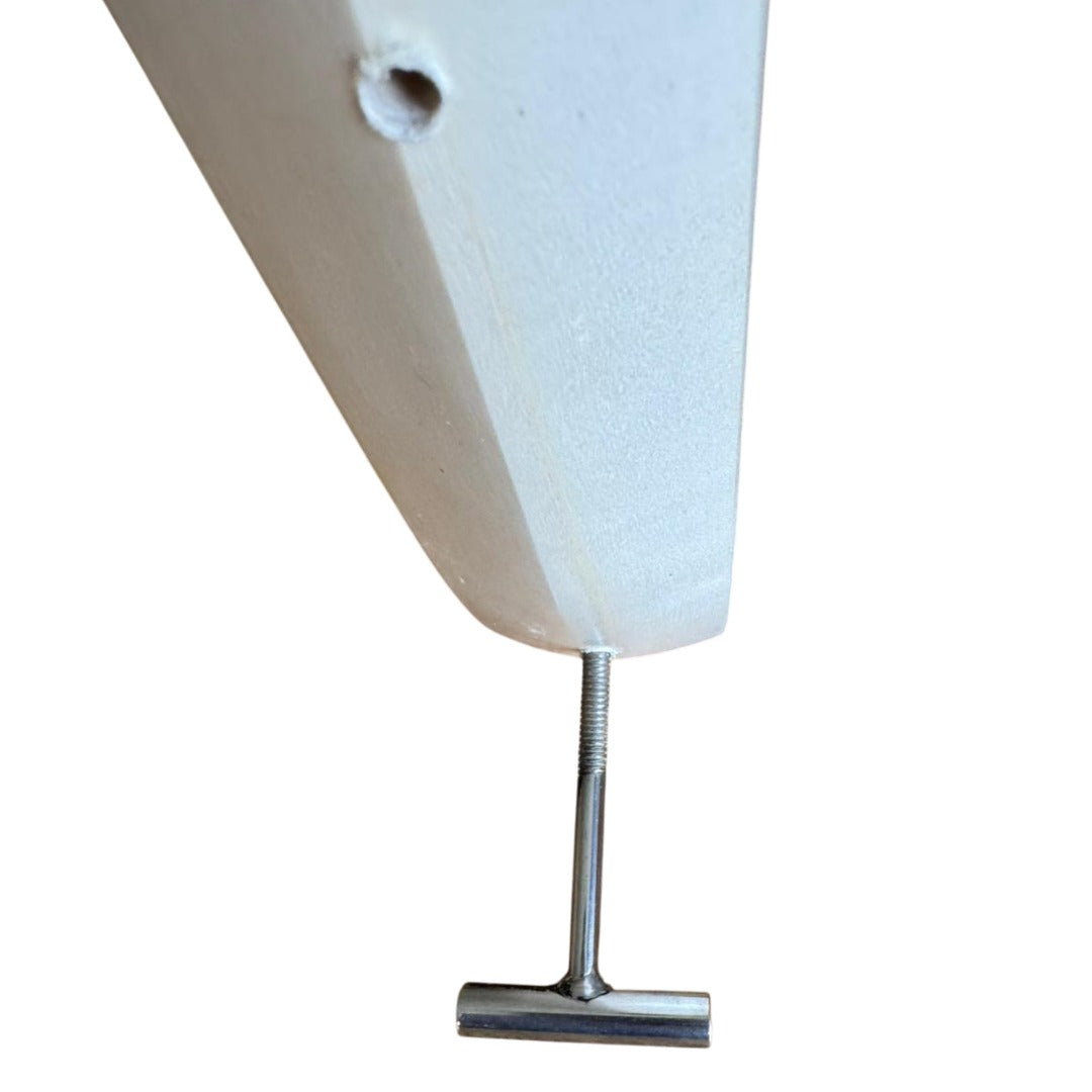 CRICKET-GIFTS Mini Bat Clock Ideal for Personalisation