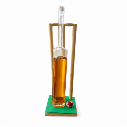 Cricket Bat, Stumps and Bails Decanter, 700ml Capacity