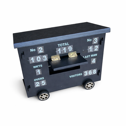 CRICKET-GIFTS Cricket Club Scoreboard Desk Tidy - Self Assembly