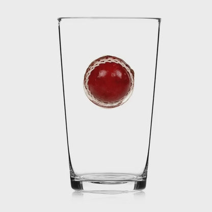 Innings Ender ? Cricket Ball Pint Glass for Beer Lovers