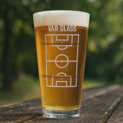VAR Beer Glass Drinking Game - The Ultimate Beer Glass Drinking Game: Test Your Skills and Embrace the Chaos of VAR!