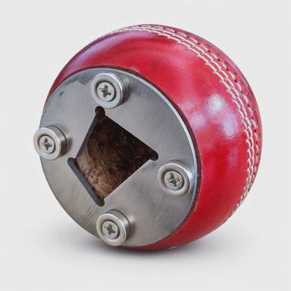 CRICKET-GIFTS Real Cricket Ball Bottle Opener and Paperweight with Magnets for the fridge